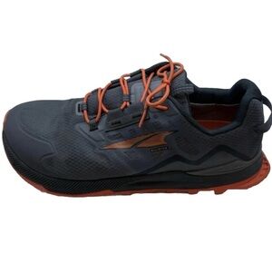 Altra All-Wthr Trail Running Shoes Men’s 13 Gray Orange Low Top Outdoor Hiking